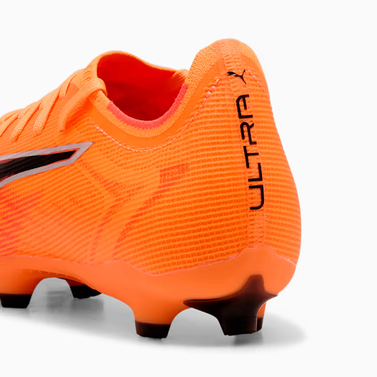 PUMA Ultra 6 Match FG AG Mens Soccer Cleats Orange Black Red