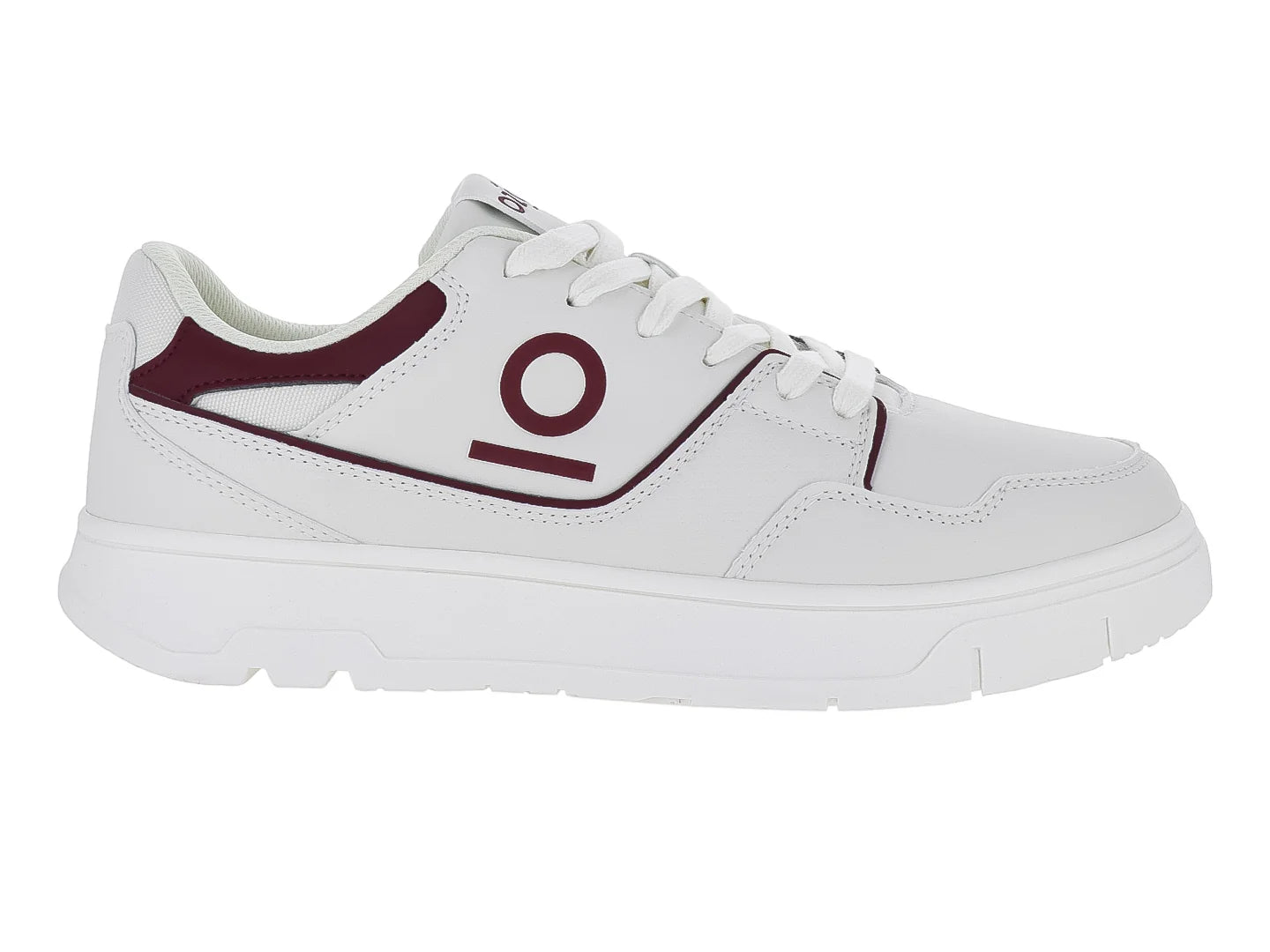 Tenis Capa de Ozono Blanco con Vino para Hombre