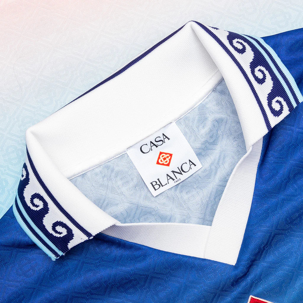 Gradient S S Football Shirt Blue