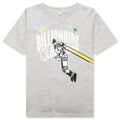 Kids BB on My Way S S Tee Heather Grey