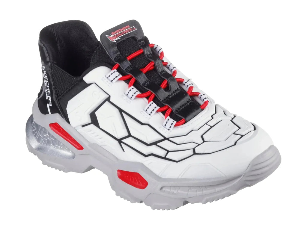 Tenis Skechers Skech Bots Blanco para Niño
