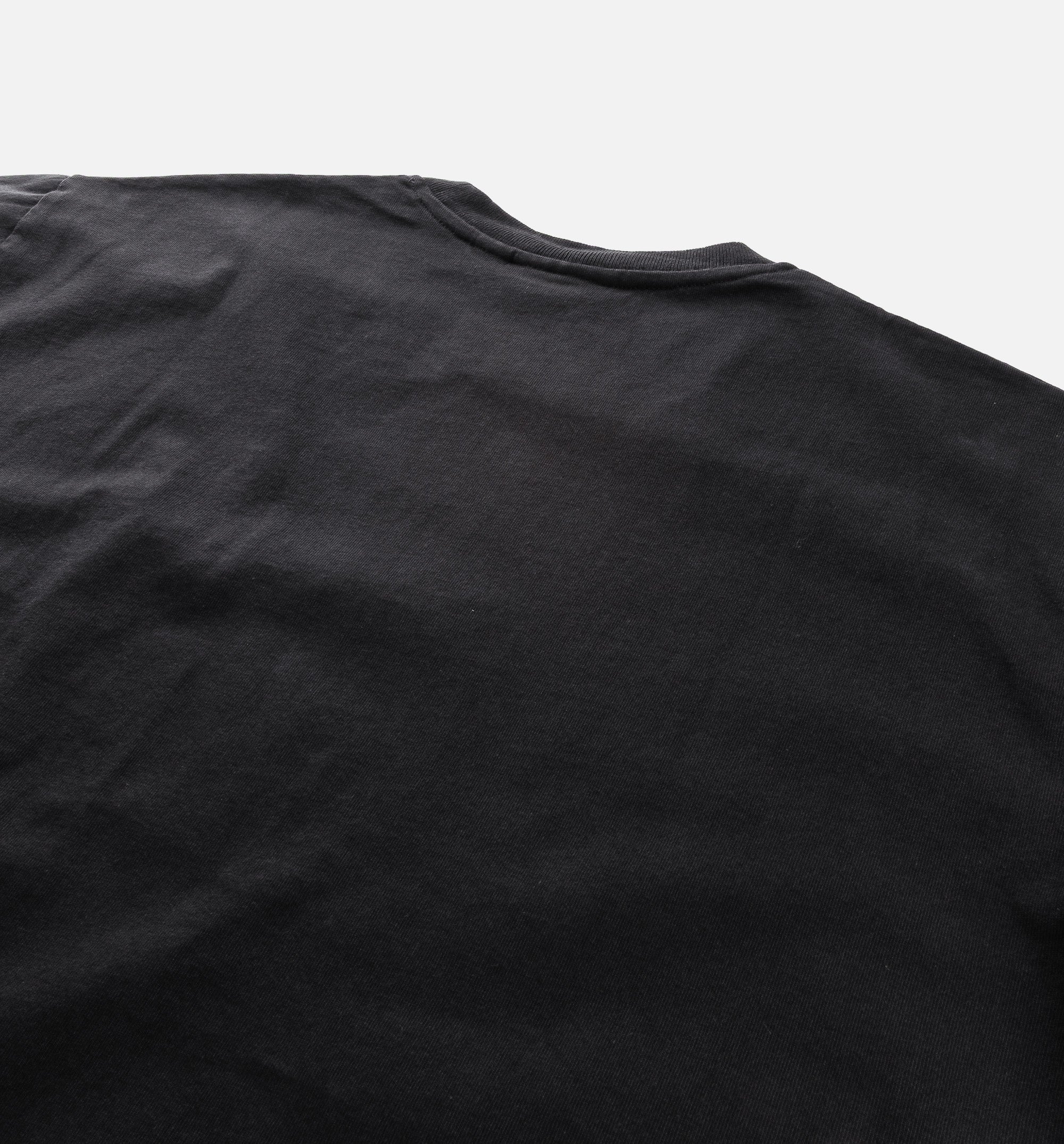 Detached Mens Short Sleeve Shirt Black
