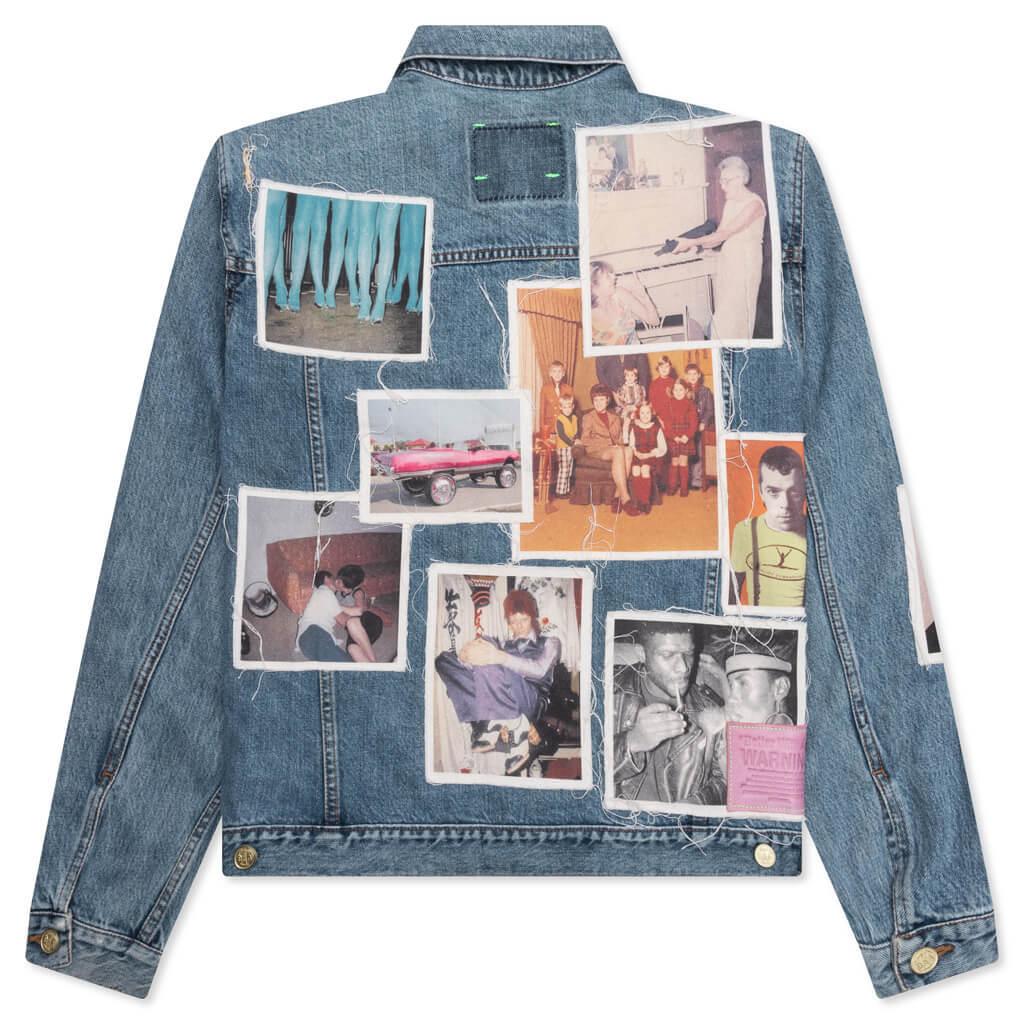 Portrait Denim Jacket Multi