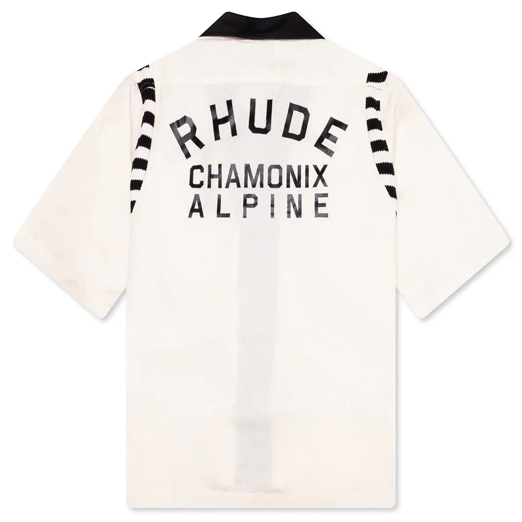 Chamonix Alpine Shirt White Black
