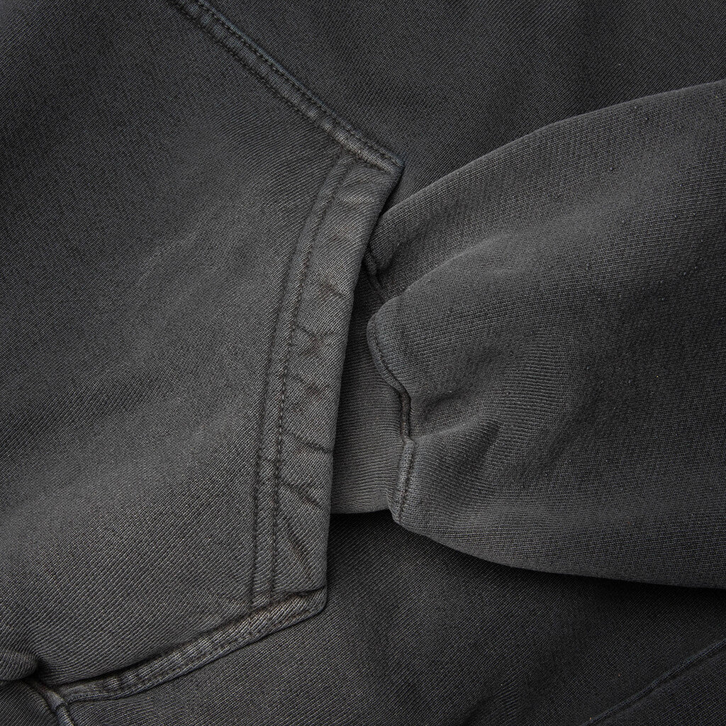Satoshi Ice Hoodie Washed Black