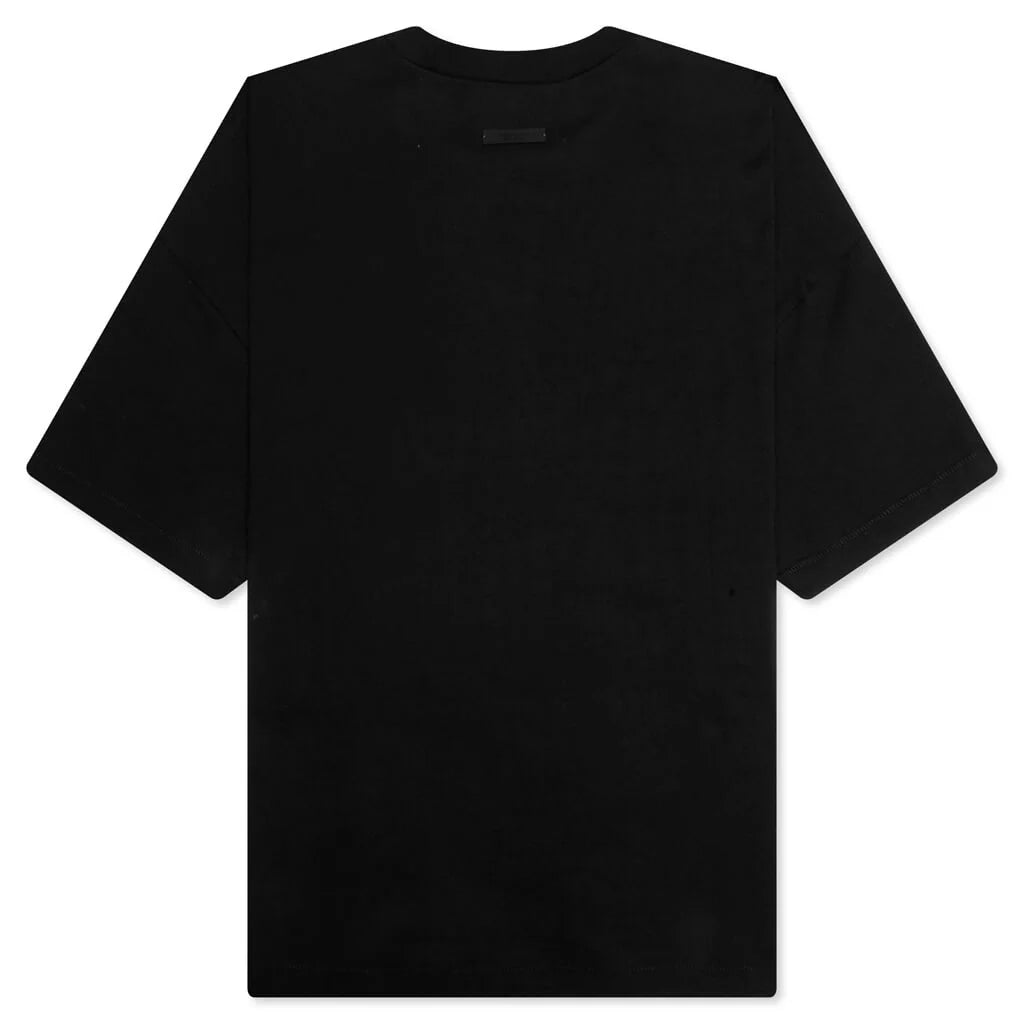 Jersey Crewneck Tee Black