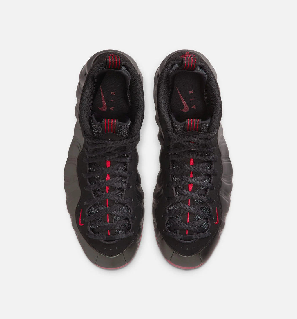 Air Foamposite One Mens Lifestyle Shoe Black Varsity Red