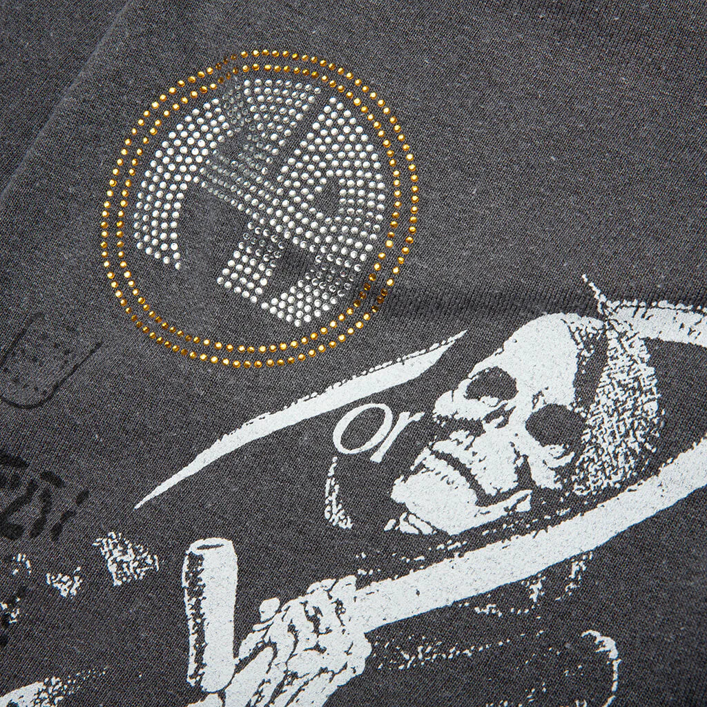 Carrying The Message Sweatshort Vintage Black