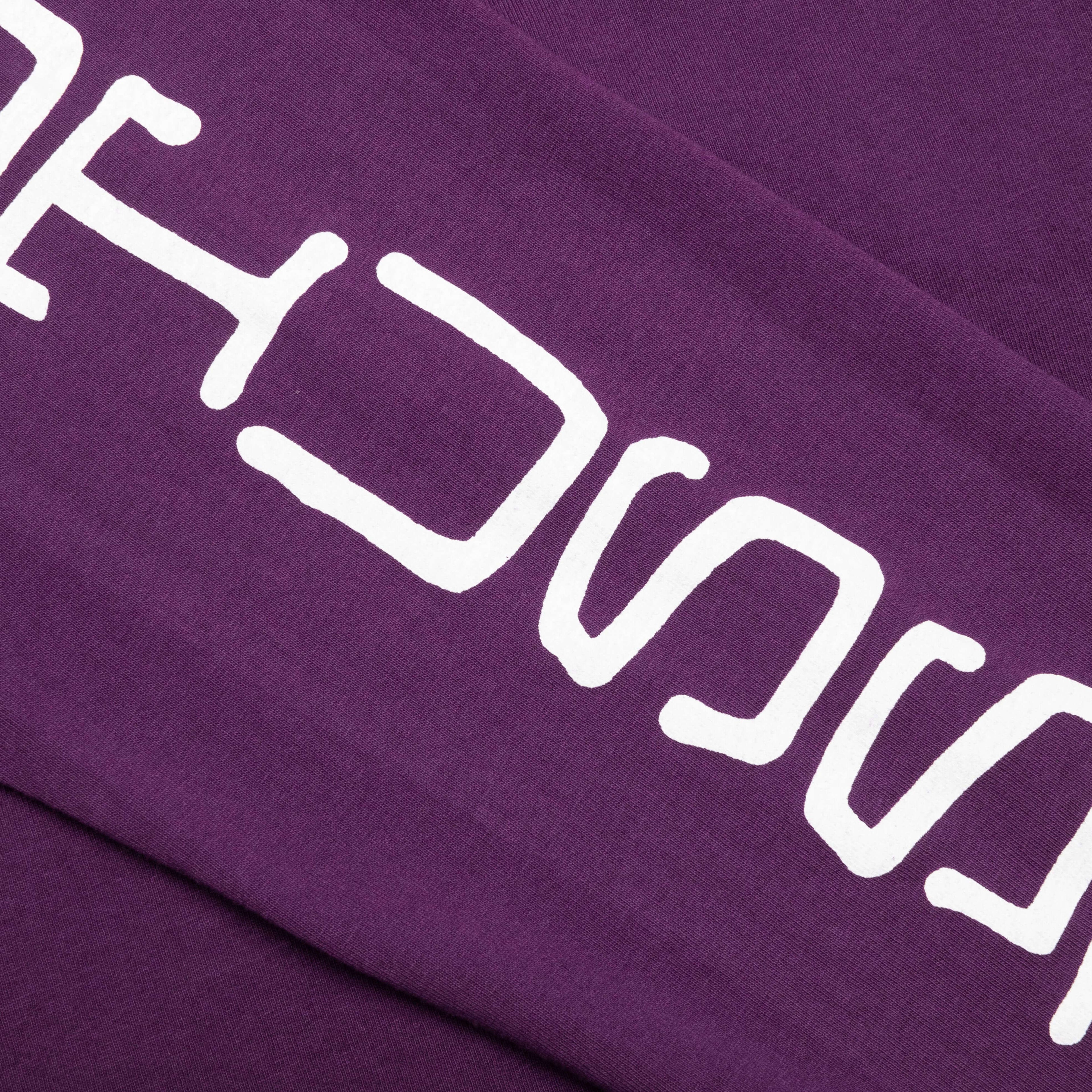 Jumbo Pigment Dyed L S Tee Purple