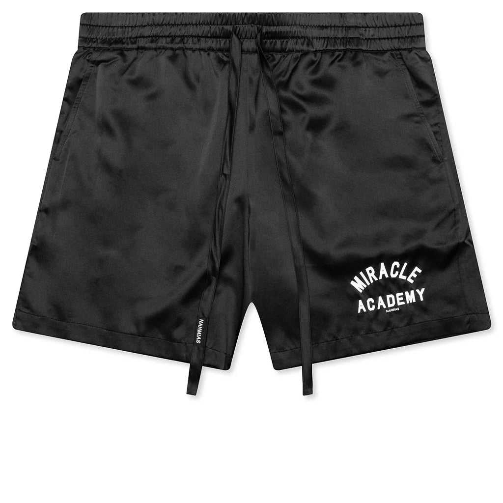 Miracle Academy Silk Shorts Black