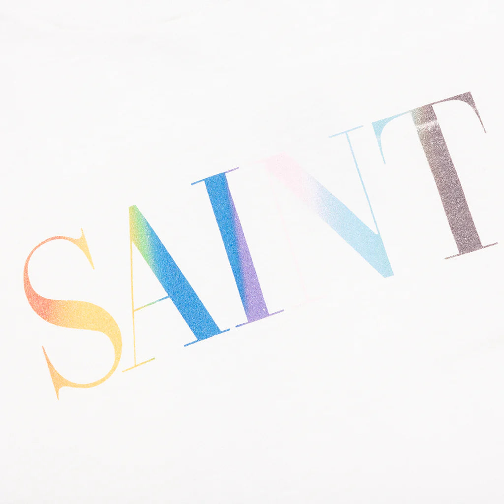 Rainbow Saint S S Tee White