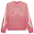 Feature x D R G N Huo Crewneck Faded Red