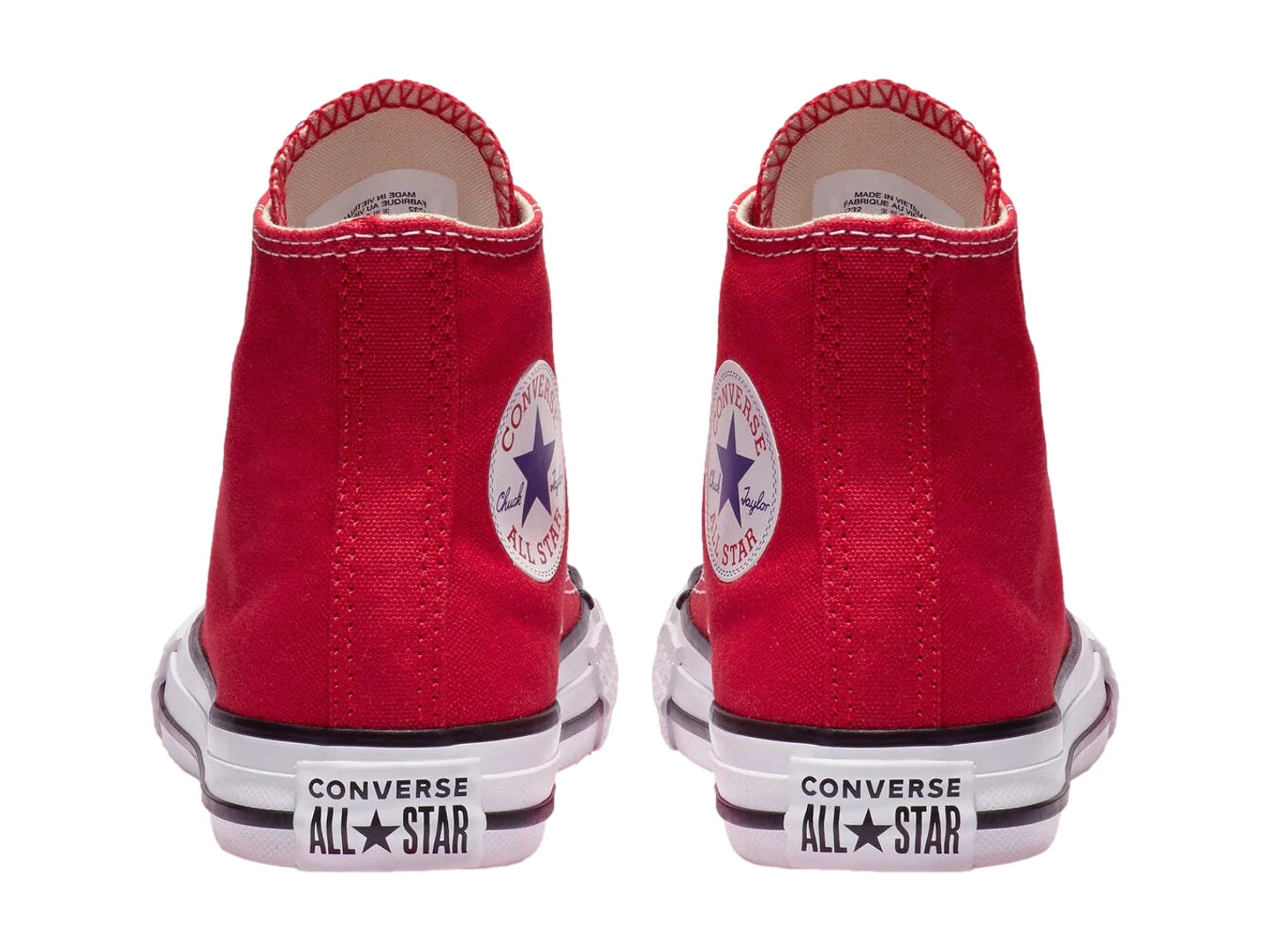 Tenis Converse Basic Hi Rojos para Niño