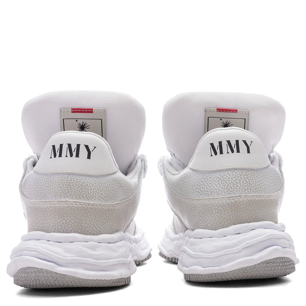 Wayne Puffer Low OG Sole Brushed Shrink Leather White