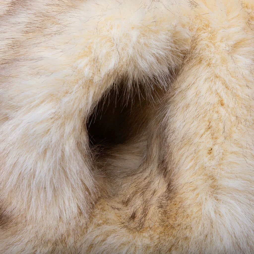 Fur Hoodie Cream