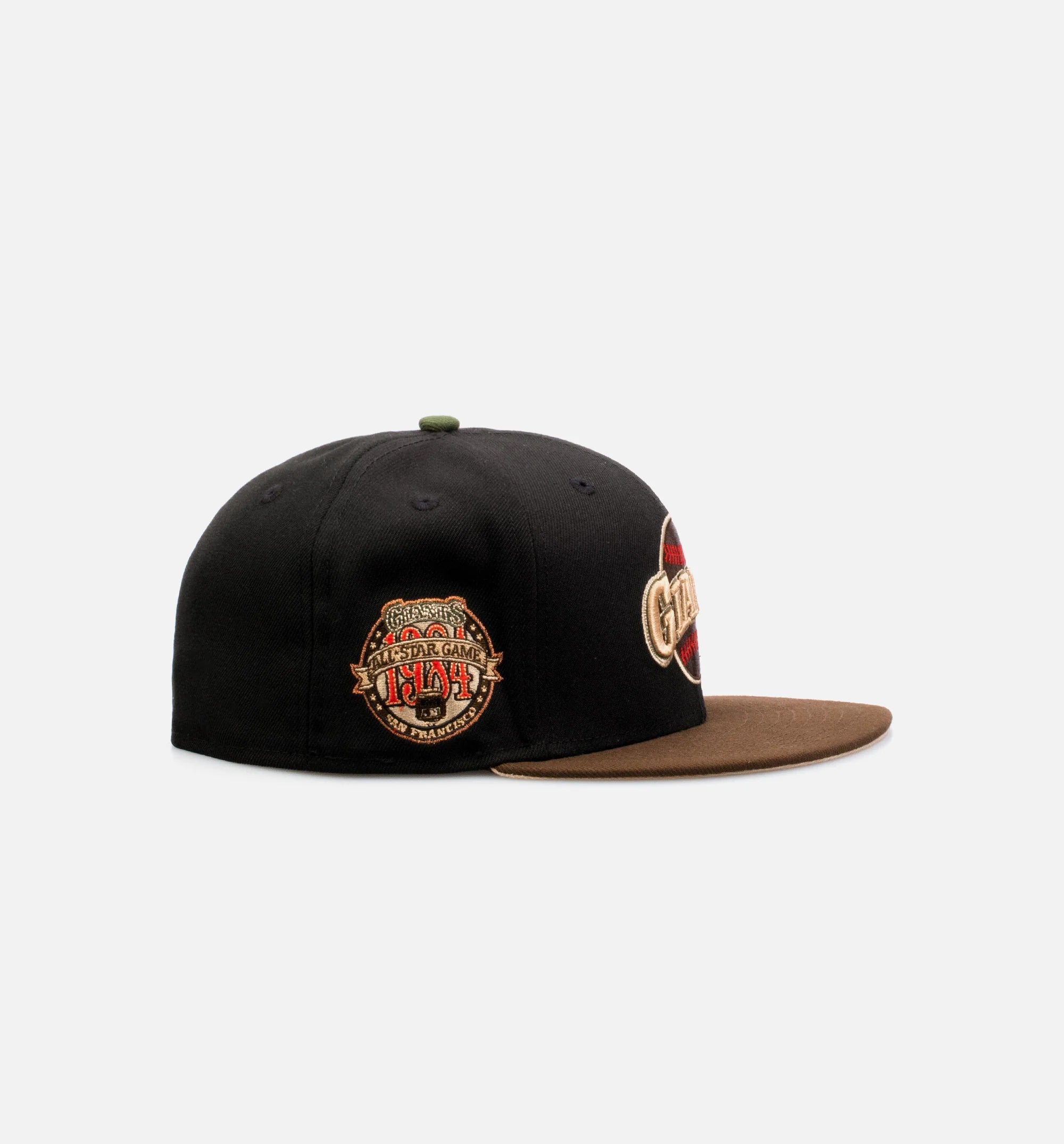 San Francisco Giants 59Fifty Mens Fitted Hat Black Brown