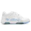 Out of Office For Walking White Light Blue