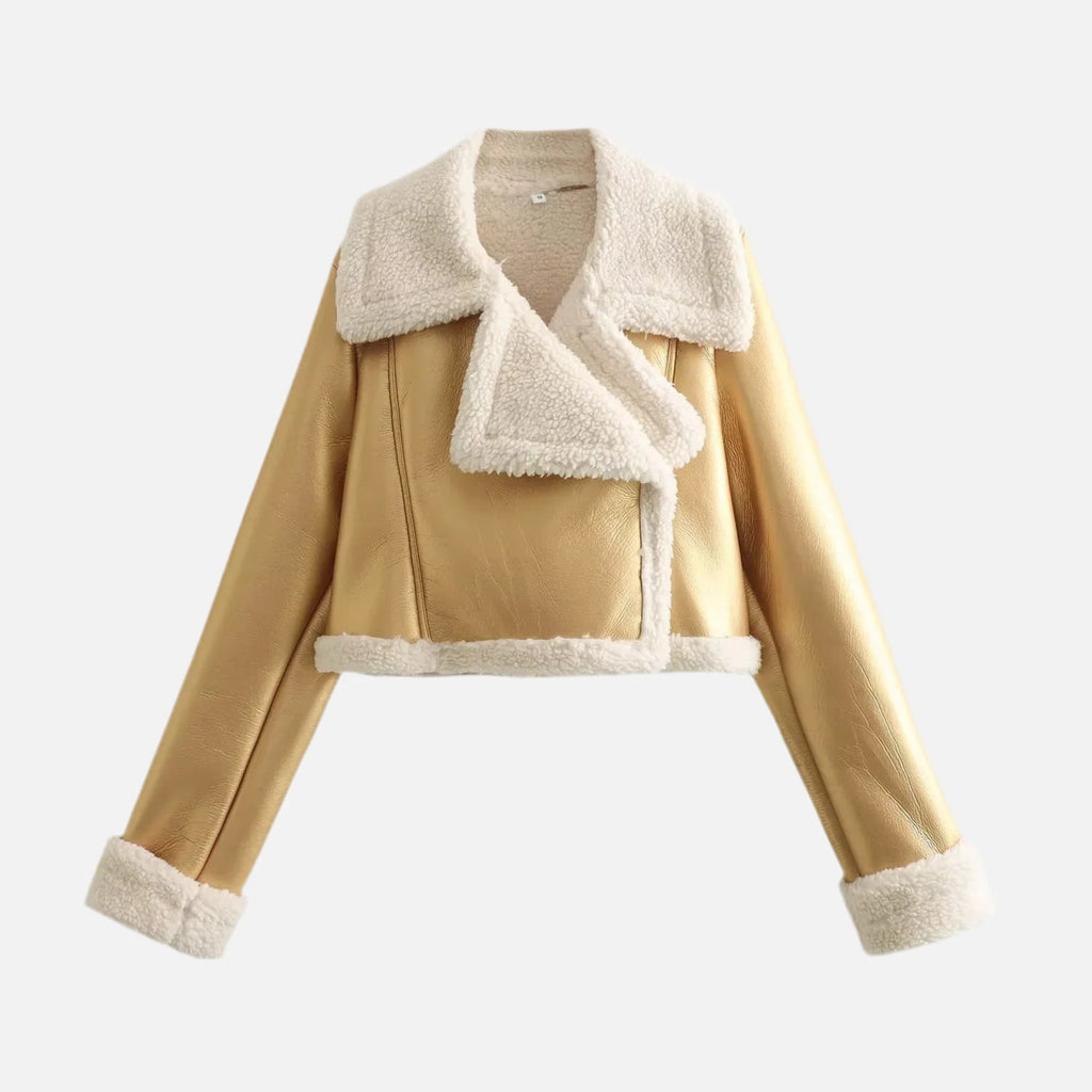 Jaqueta Cropped Pelinho