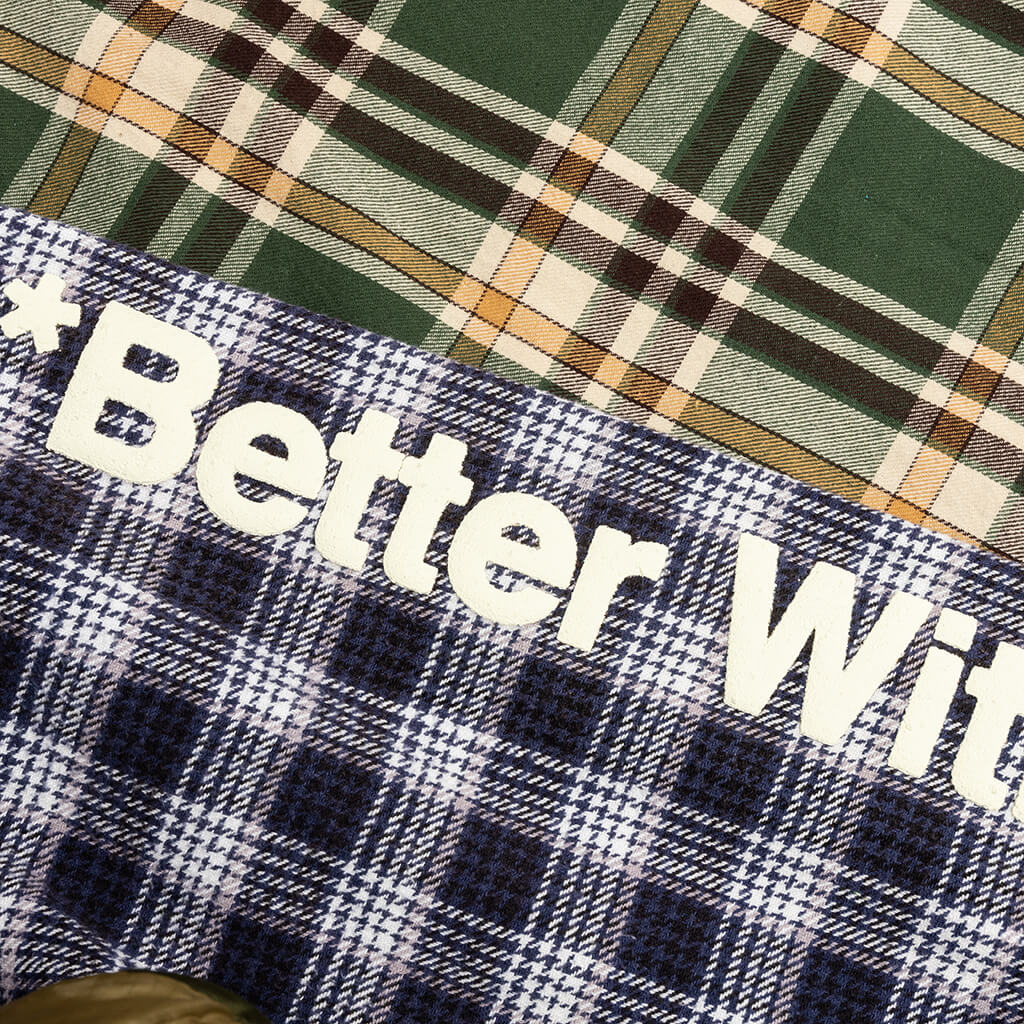 Re Tartan Flannel Shirt Multi