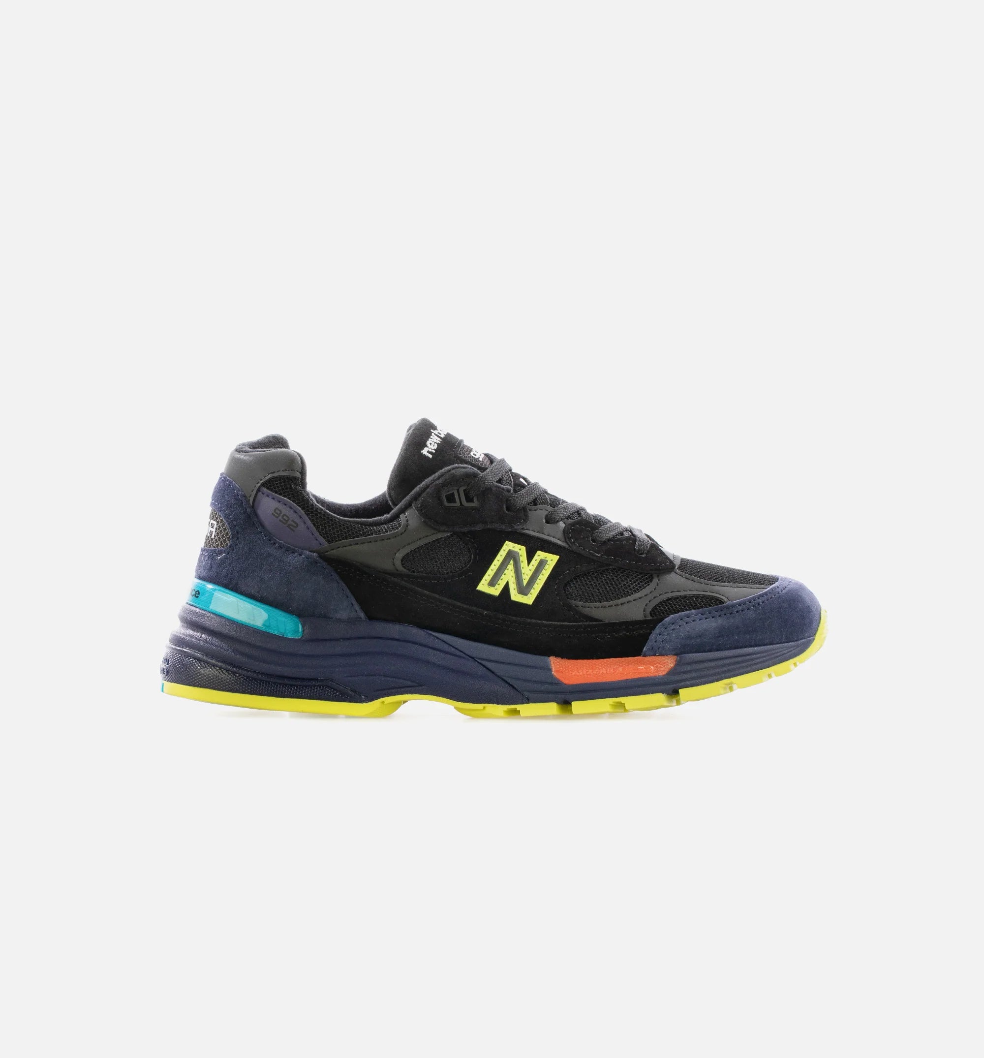 Made in USA 992 Mens Running Shoe Black Purple