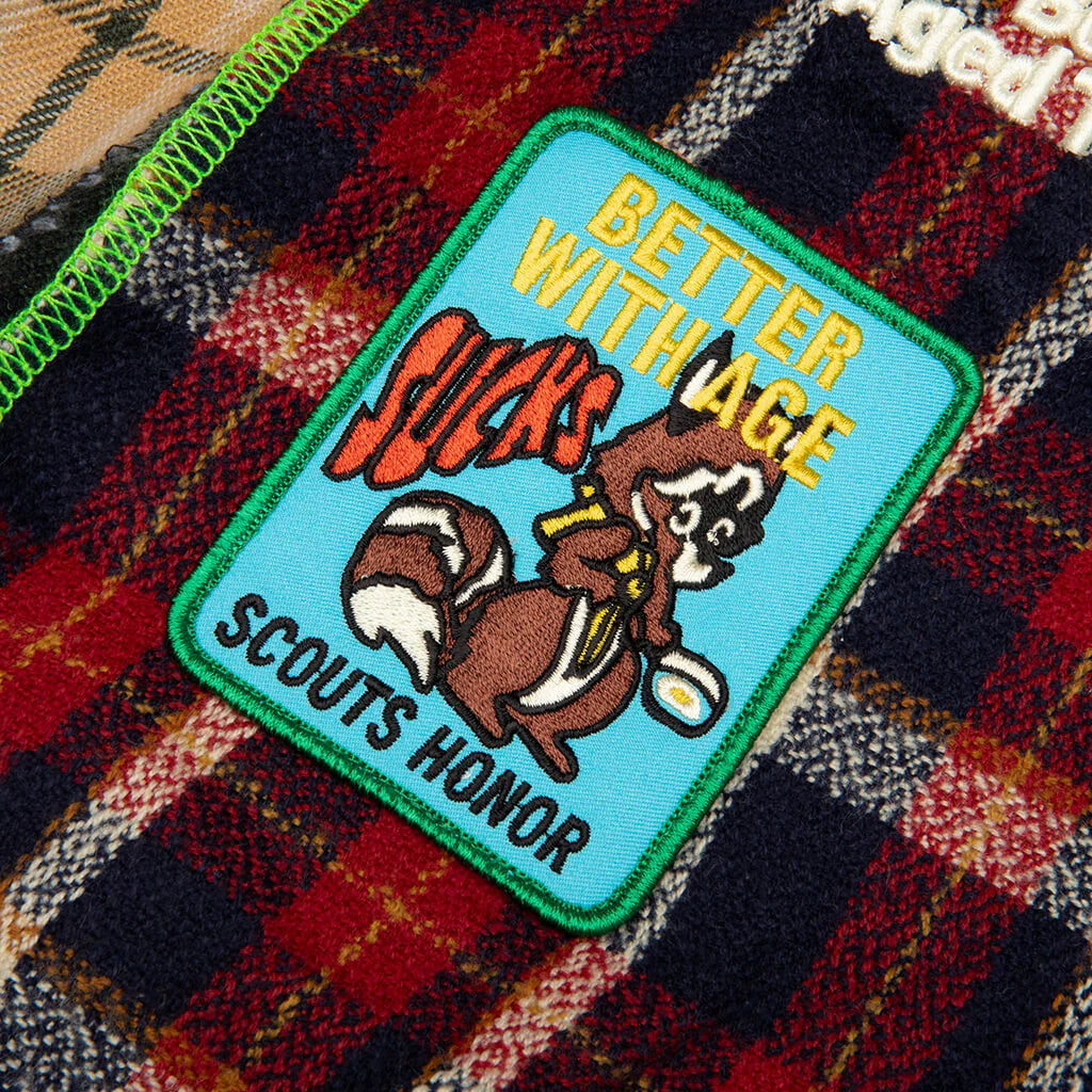 Gentlemens 3 Panel Flannel Assorted