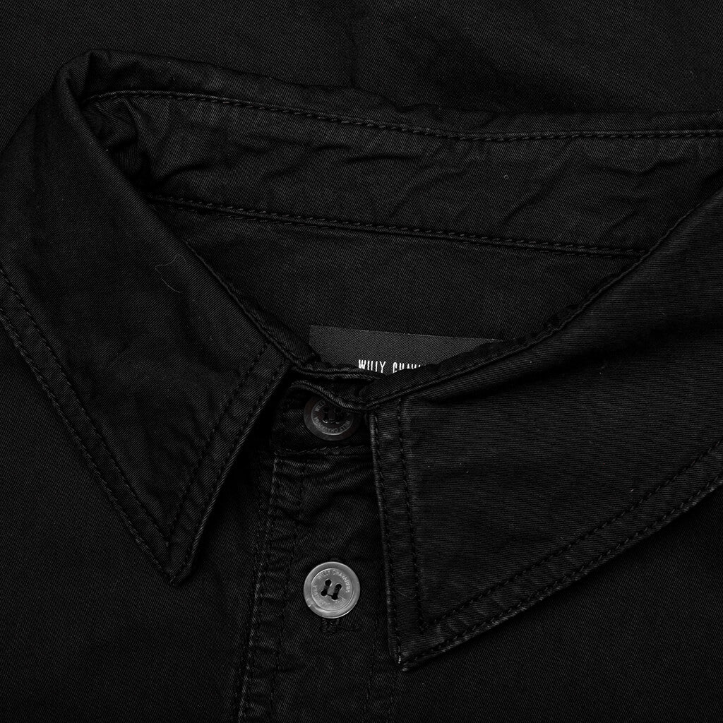 Corcoran S S Work Shirt Black