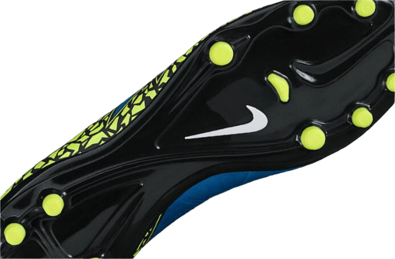 Nike JR Hypervenom Phelon II FG Soccer Cleats Blue Lagoon Volt Black