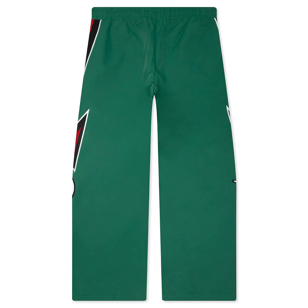 New Age Track Pant Green Red