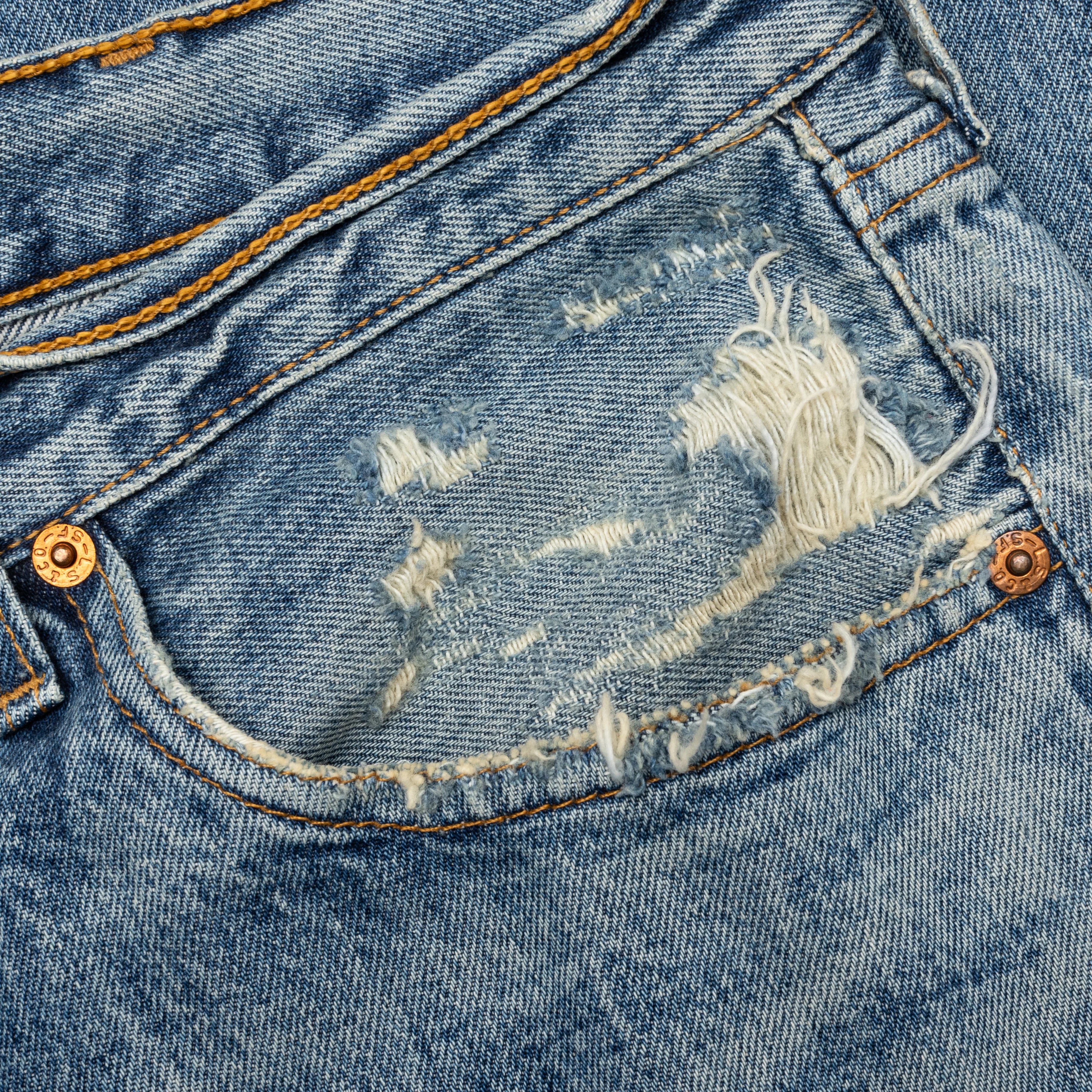 Denim Repair Pants Indigo
