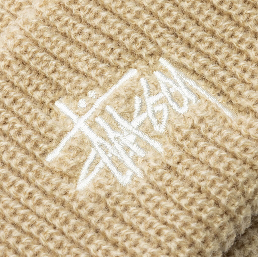 Basic Cuff Beanie Beach Sand