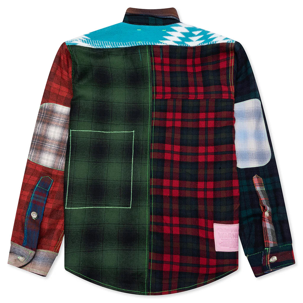 Better with Age x Pendleton Whitney Reversible Flannel Overshirt Multi