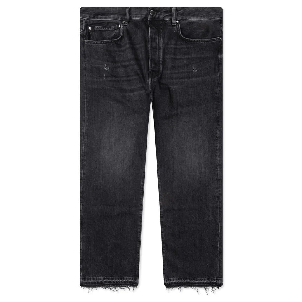 Released Hem Straight Jean Vintage Black