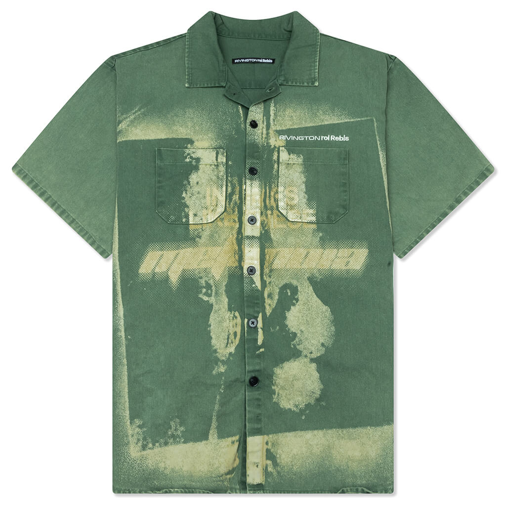 In Times Like These Working Man Shirt Green