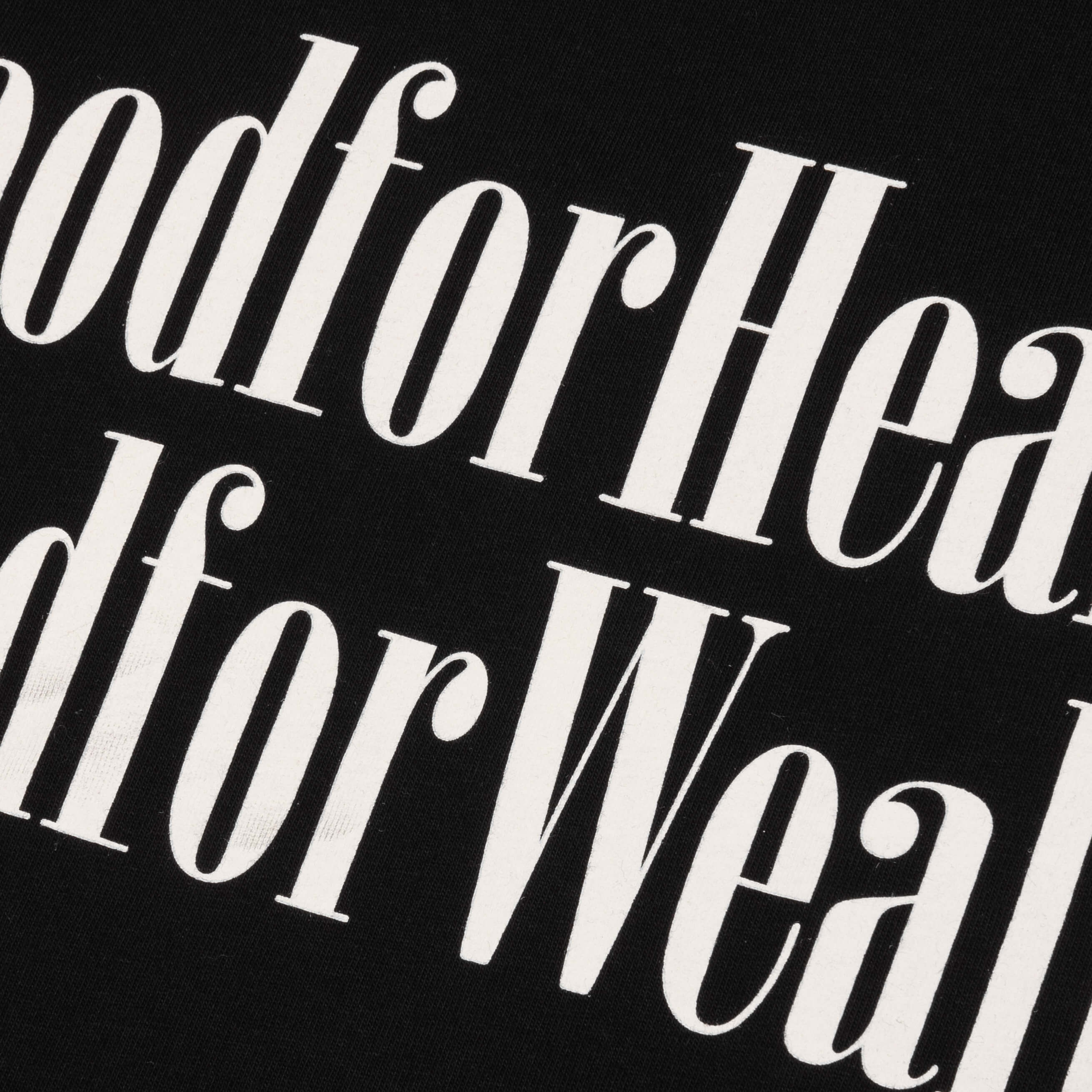 GFH GFW L S Tee Black