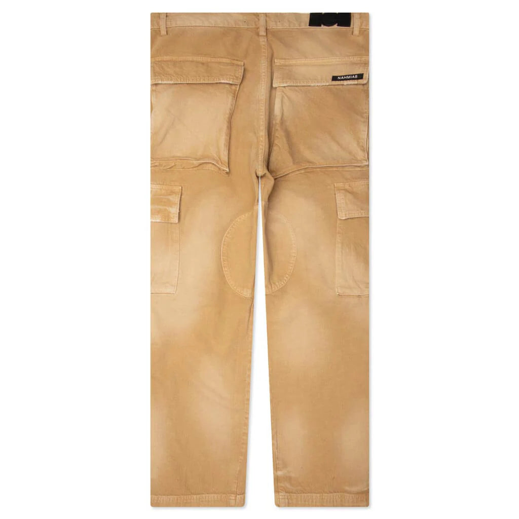 Sand Logo Cargos Rigid Wash ADH