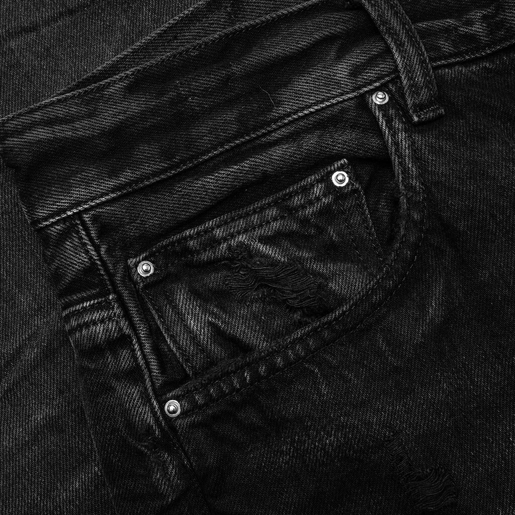 Stack Straight Jean Faded Black