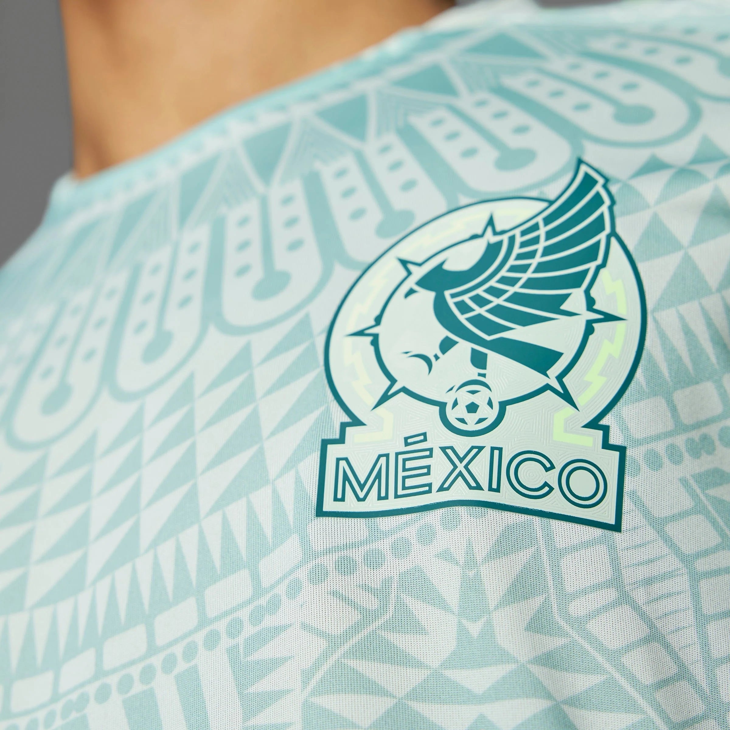adidas Mexico Away Authentic Jersey 2024 Linen Green
