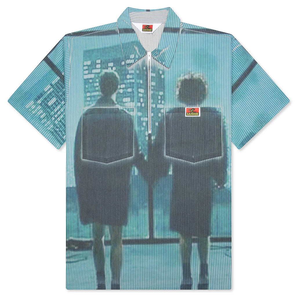 Weird Time Shirt Blue Multi