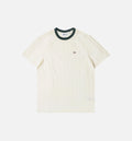 Clot x Adidas Ribbed Tee Mens Short Sleeve Shirt White Green Night