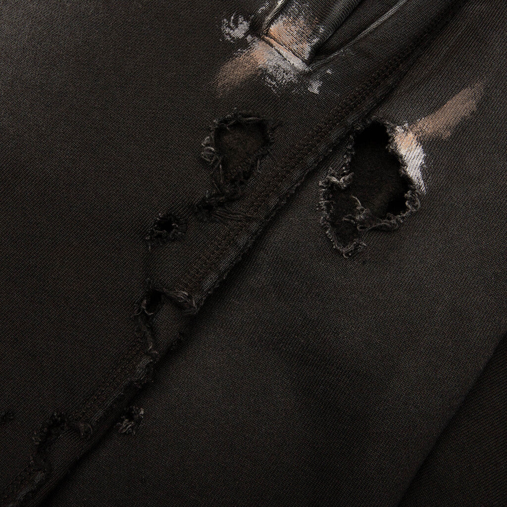 Luke Fleece Sweatpants Black