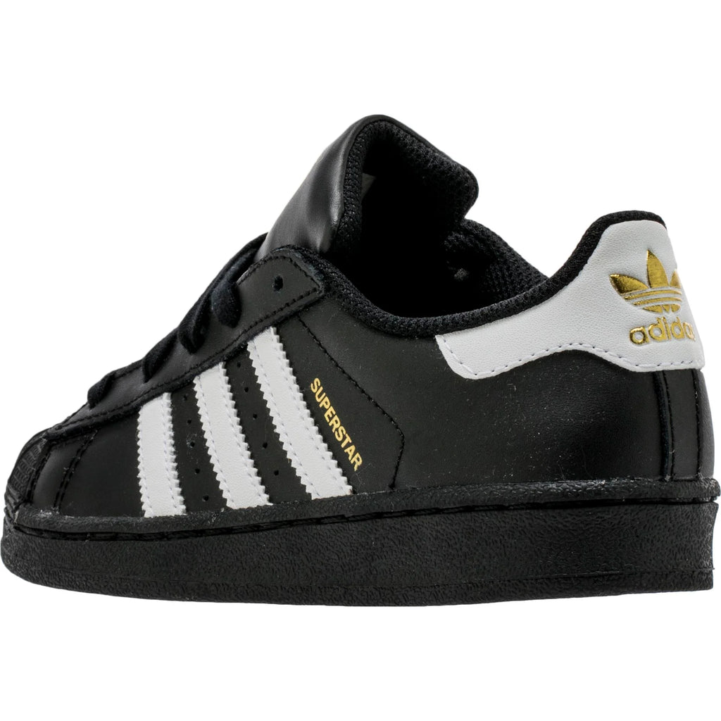 Superstar Preschool Lifestyle Shoe Black White