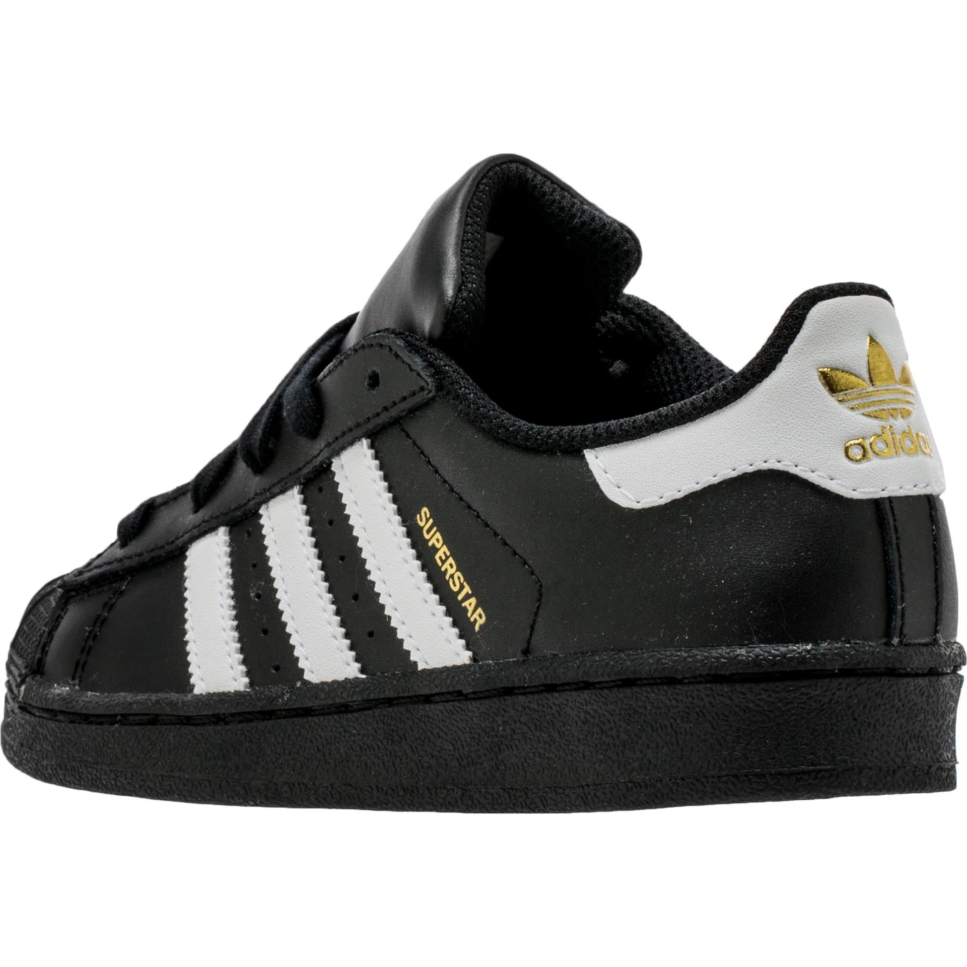 Superstar Preschool Lifestyle Shoe Black White