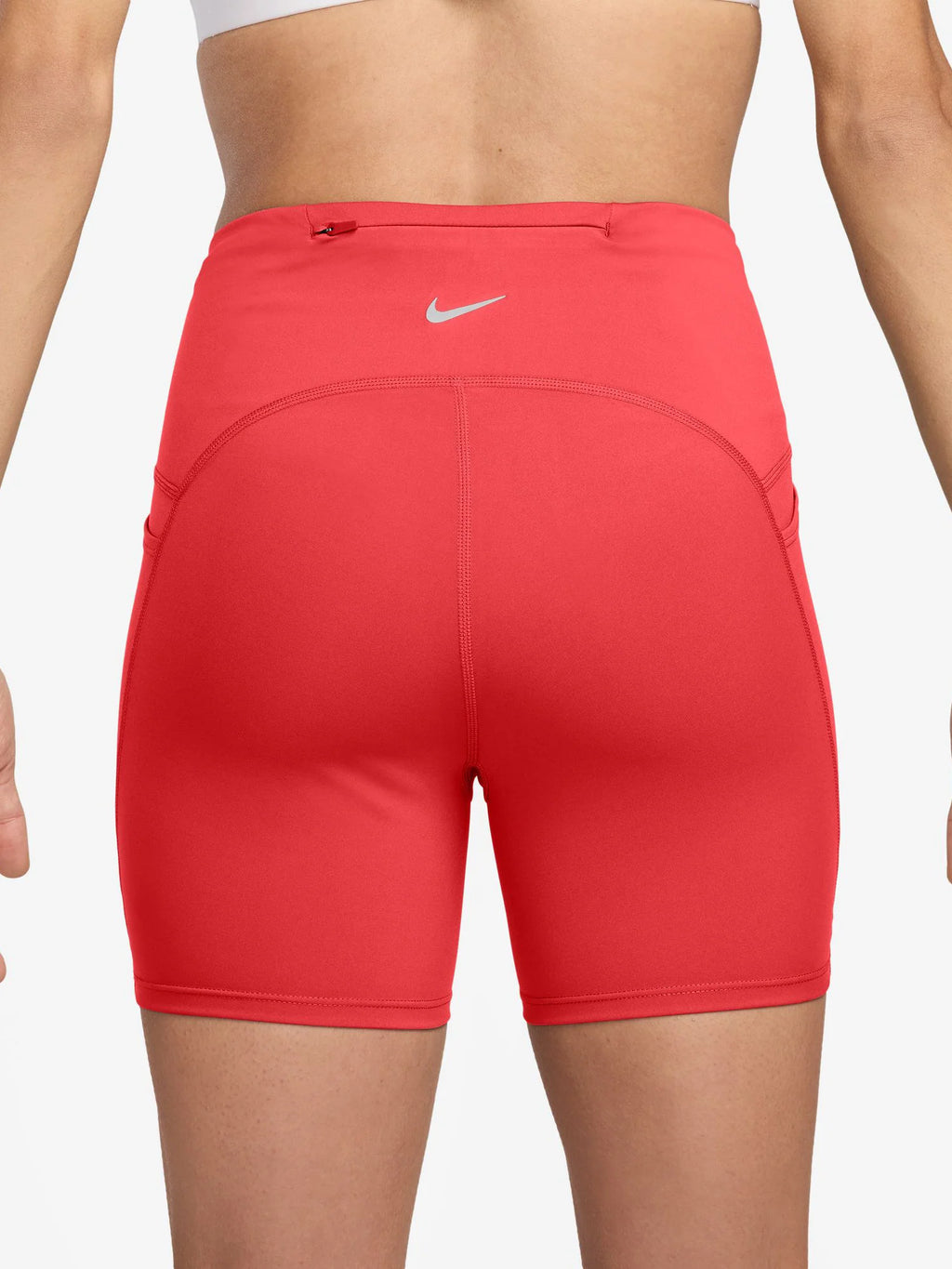 Nike Womens Swift High Waisted 4 Tight Running Shorts with Pockets