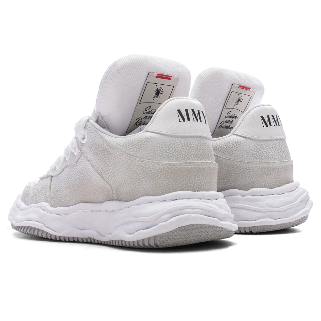 Wayne Puffer Low OG Sole Brushed Shrink Leather White