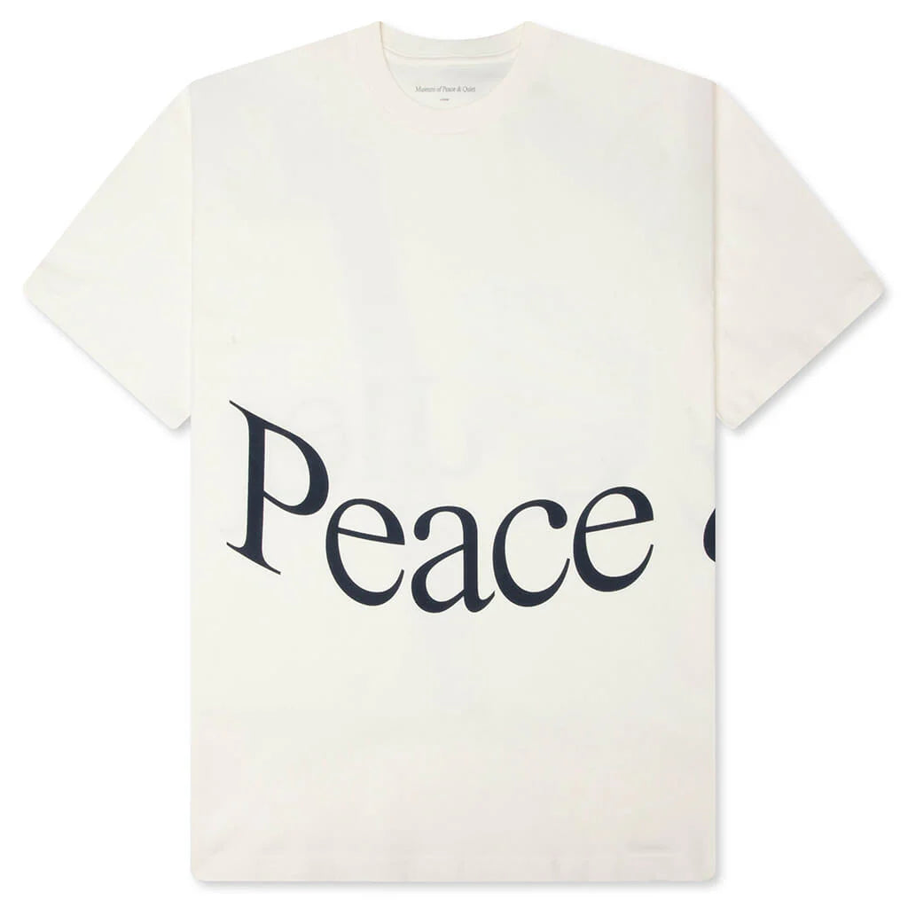Jumbo Wordmark T Shirt White