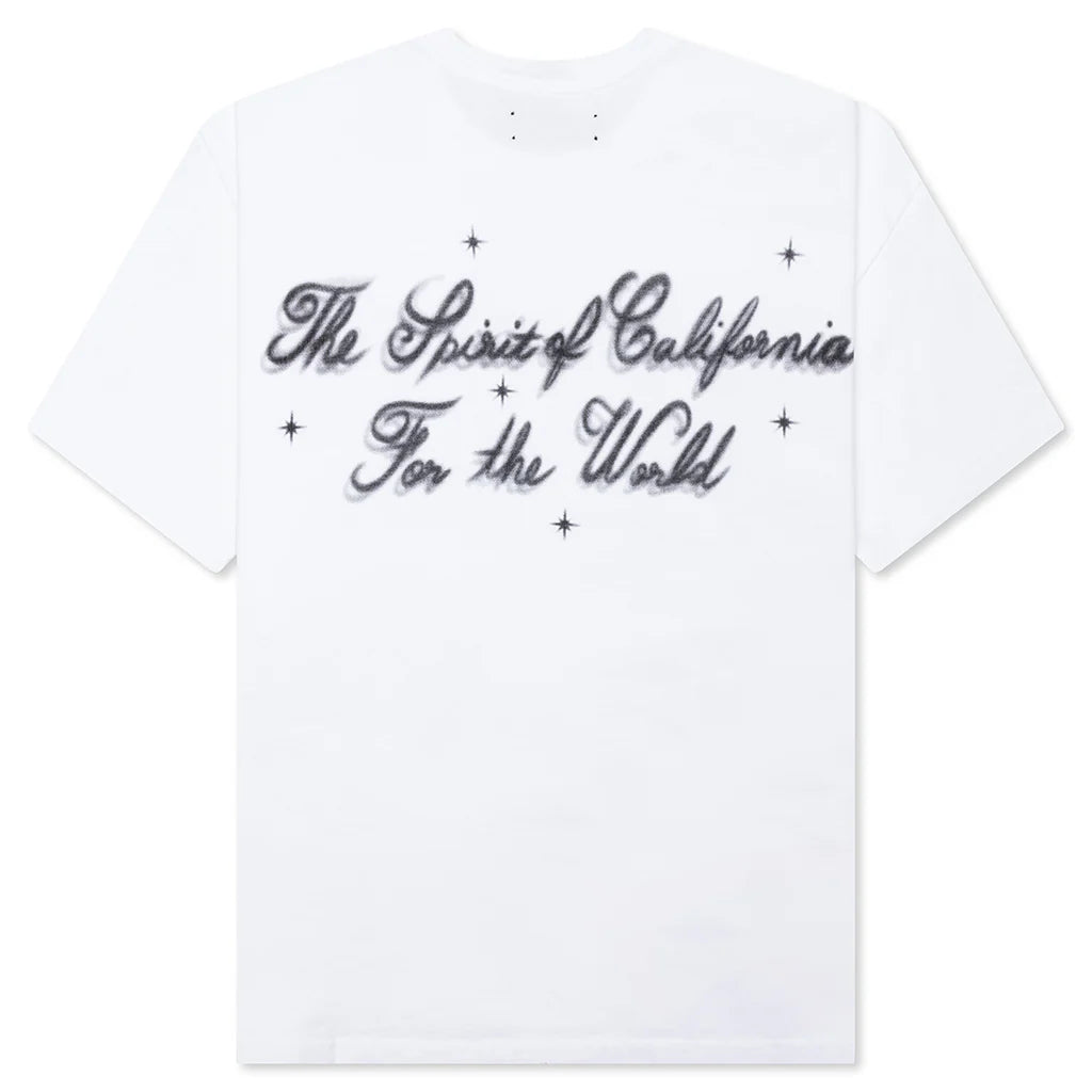 Airbrush Cherub Tee White