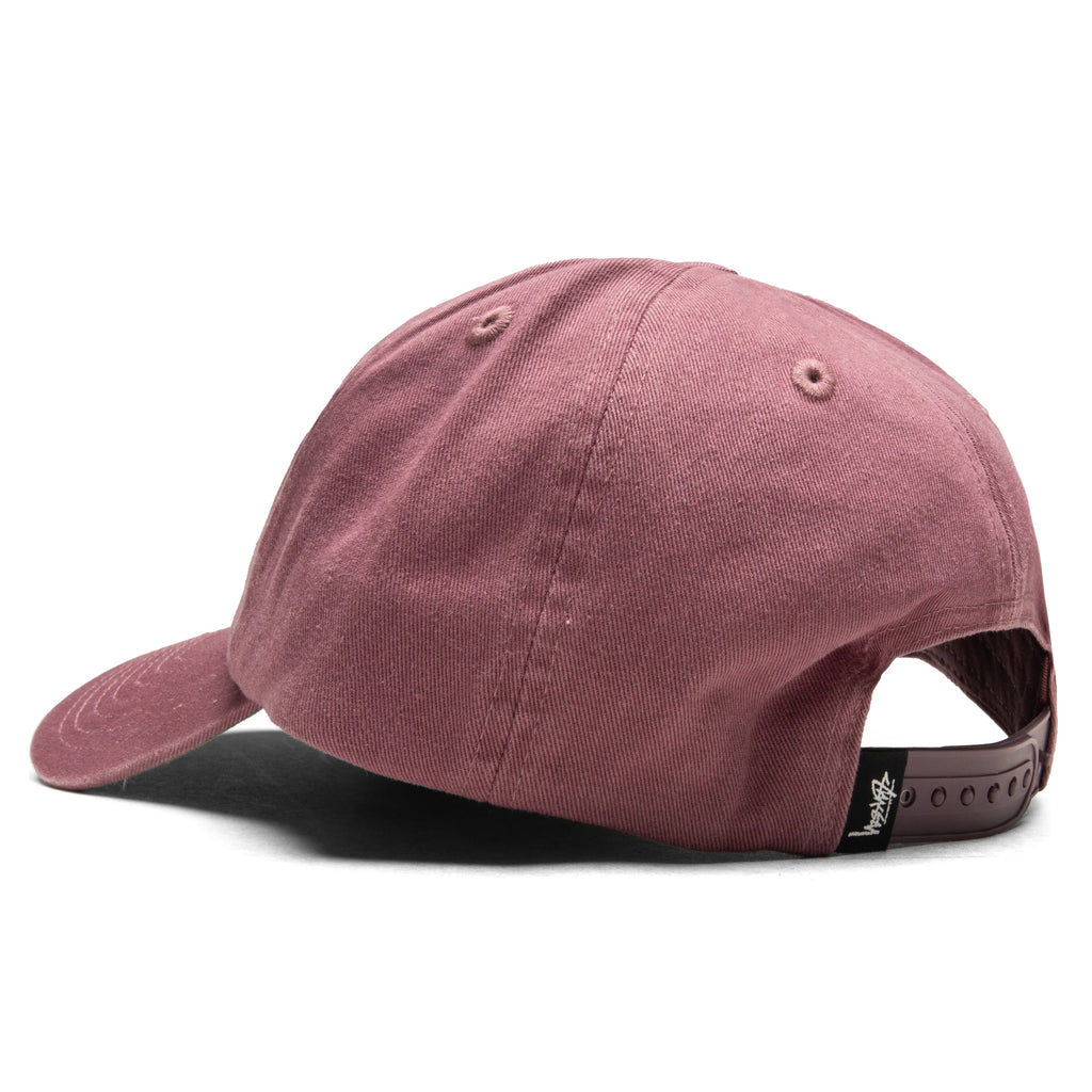 Big Stock Mid Depth Cap Plum