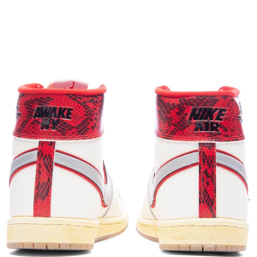 Awake NY x Jordan Air Ship PE SP Sail Black University Red