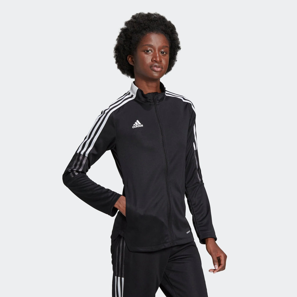 adidas Tiro 21 Womens Track Jacket Black