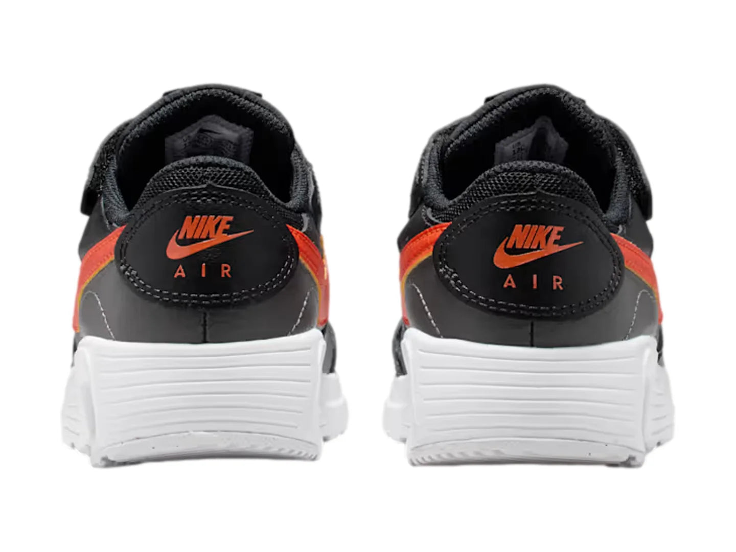 Tenis Nike Air Max SC Negro y Naranja para Niño